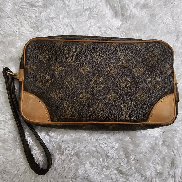 Authentic Louis Vuitton Pochette Marly Dragon 22 Mng - Picture 8 of 12